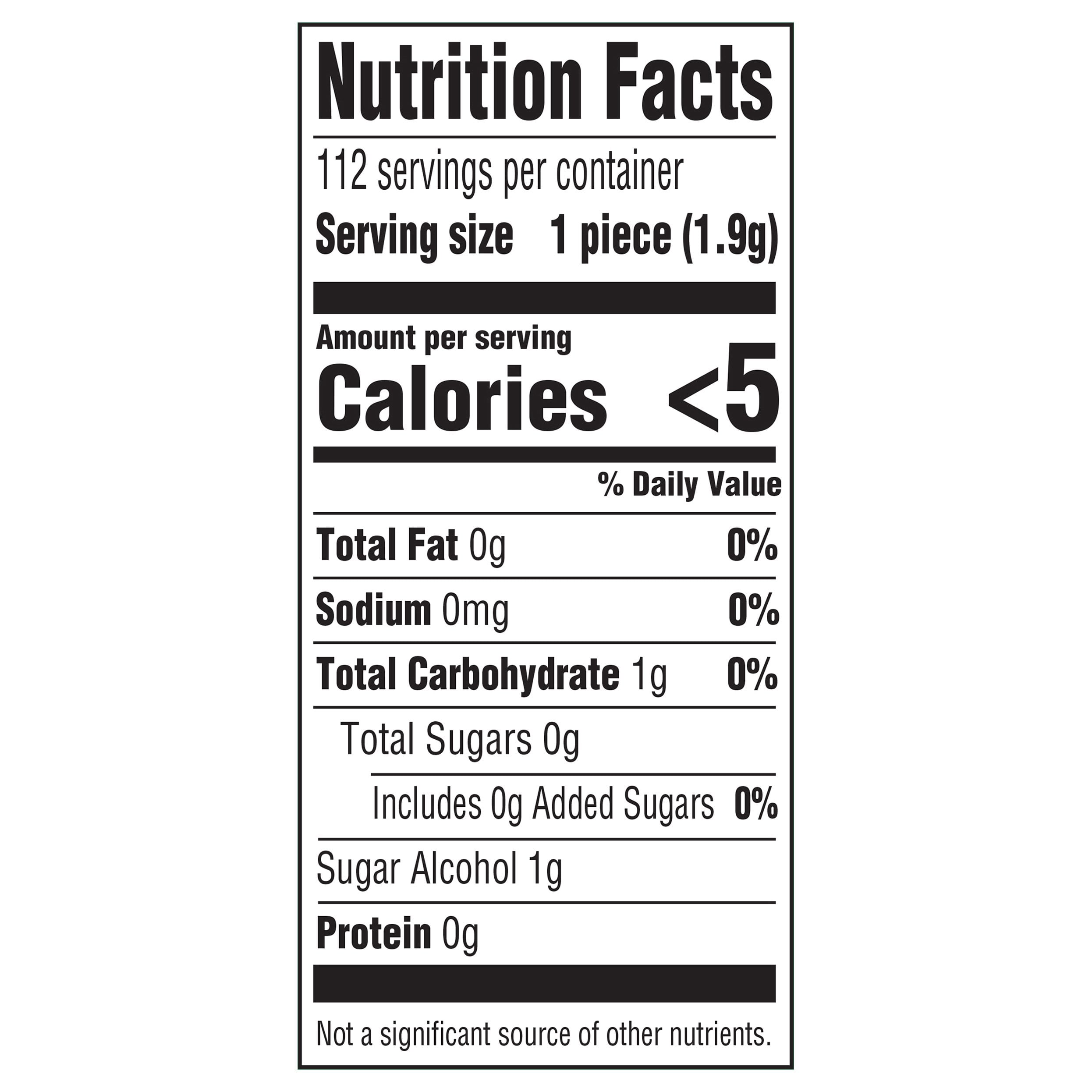 Pack of 2 Orbit Spearmint Sugar Free Chewing Gum - Value Pack, 8 pk, 112 pc (Package May Vary)