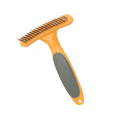 thumbnail image 3 of Dog Undercoat Rake Undercoat Dog Deshedding Brush Dog Grooming Brushes For Sensitive Skin | Pet Rake Brush For Shedding & Grooming Short Long Haired, 3 of 5