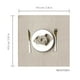 thumbnail image 4 of Juego de 6 servilletas de tela BALCONY & FALCON (lino, 45 x 45 cm), color beige, 4 of 9