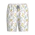 thumbnail image 3 of Yiaed Floral for Men's Soft Sleep Pajama Short Lounging Pajama Shorts-XX-Large, 3 of 8