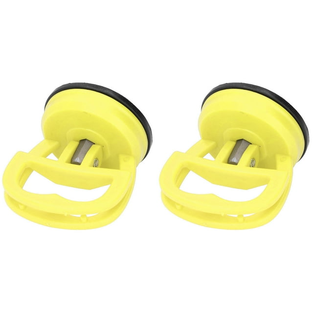 TMISHION Car Dent Puller,Suction Cup Puller,2pcs Suction Cup Puller Big Pull One Hand Buckle Suction Cup Lifter for Ceramic Tile Car Shell Phone Disassembly Tool