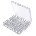 thumbnail image 2 of Sewing Machine Bobbins, Plastic, With Storage Box, For Brother,25 Pcs, 2 of 5