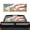 Beaver American Flag, variant on chaqlin Red Flame Dragon Rear Window Decal for Trucks SUV Sedan Perforated UV-Resistant Waterproof Back Windshield Graphic Sticker, Universal Fit