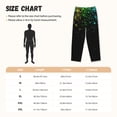 thumbnail image 3 of Bingfone Night Rainbow Sparkles Pattern Pajamas for Women,Pajama Pants with Pockets-Large, 3 of 6