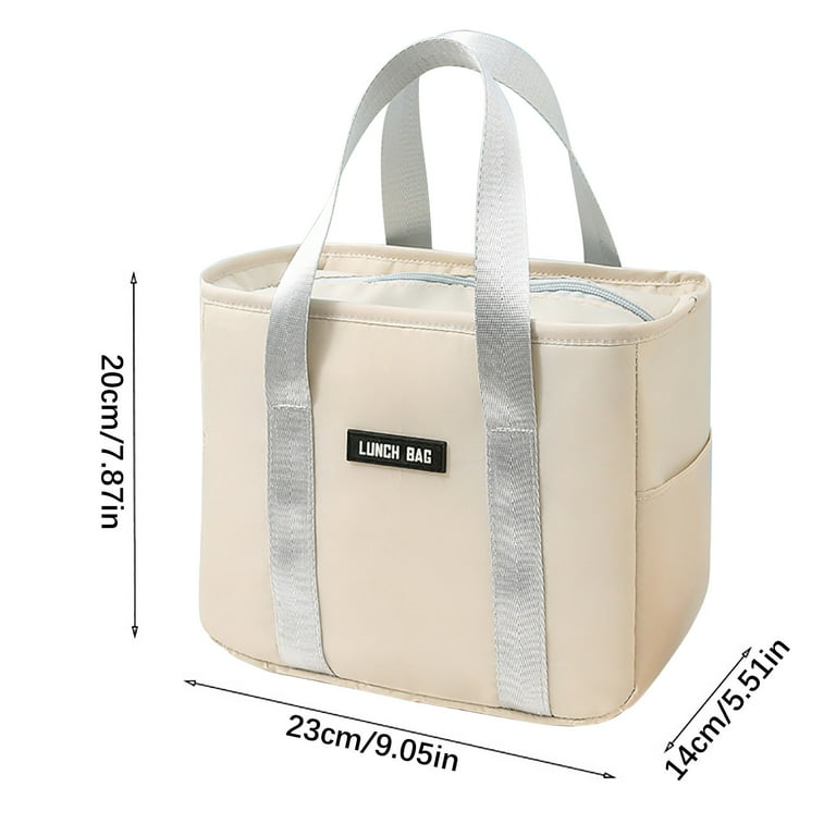  Juoritu Math Insulated Lunch Bag with Straps, Lunch Box for  Women and Men, Waterproof Tote Bag for Office Travel: Home & Kitchen