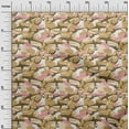 thumbnail image 3 of oneOone Cotton Poplin Light Brown Fabric Ocean Shark Craft Projects Decor Fabric Printed By The Yard 56 Inch Wide, 3 of 4