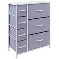 thumbnail image 3 of 7 Drawers Chest Dresser - Purple, 3 of 7
