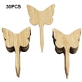 thumbnail image 1 of Etiquetas de madera para plantas, al aire libre, interiores, jardín, en forma de T, en macetas, etiquetas para plantación, palos, jardineros, accesorios de regalo, 30 piezas kenally  HA007986-01, 1 of 6