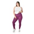 thumbnail image 1 of Leggins deportivos Roman Fashion /Tallas Extras, 627 (Morado) violeta 42, 1 of 6