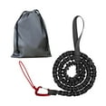 thumbnail image 5 of Bike Bungee Tow Rope Pull Rope Safety Equipment Behind Attachment Portable Nylon Traction Rope Road Bike Elastic Leash Belt for Friends black, 5 of 8