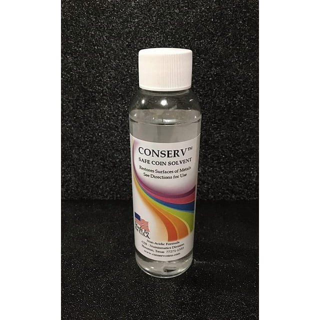 Conserv Safe Coin Solvent - 4 Ounce Bottle