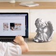 thumbnail image 5 of Statue Mignonne de Petit Ange en Résine Exquise pour Décoration Intérieure et Extérieure de la Maison, 5 of 5