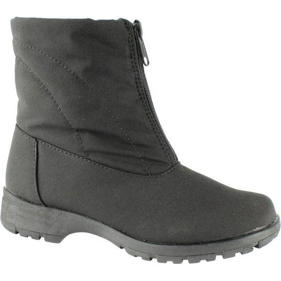 Women's Toe Warmers Aboutown Waterproof Ankle Boot Black/Black 7.5 N