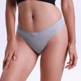 thumbnail image 6 of cfhntfmh Seamless Thongs for Women Cotton Low Waist Comfort Thongs Panties Stretchy No Show Underwear, 6 of 6