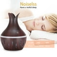 thumbnail image 6 of Gcvizuso Essential Oil Diffuser, Aroma Diffuser, 300ml LED Oil Diffuser Humidifier Aromatherapy Wood Grain Vase Aroma, 6 of 8