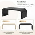 thumbnail image 3 of TREXM Minimalist Coffee Table with Curved Design & High-Quality Material, 3 of 8