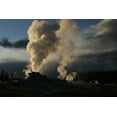 thumbnail image 2 of Peaco, Jim 14x11 White Modern Wood Framed Museum Art Print Titled - Castle Geyser in Upper Geyser Basin, Yellowstone National Park, 2 of 4