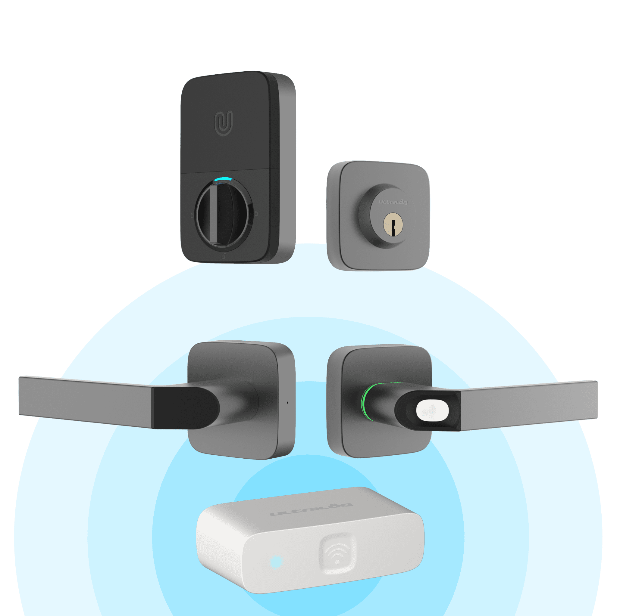 UltraLoq Combo Bluetooth Enabled Fingerprint TwoPoint Smart Lock