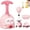 Pink, variant on Balloon Launcher Toy Set, 2-in-1 Balloons Cars Launcher Set with Manual Pump, Creative Inflatable Pump Racing Car, Scientific Experiment Intelligence Education Children's Toys (Blue)