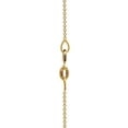 thumbnail image 2 of 14 Karat Yellow Gold Embossed Cross Pendant Necklace, 18", 2 of 2