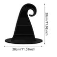 thumbnail image 3 of Display Stand Gothic Witch Hat Design Stand For Bedroom Desk Witchcraft over The Roll up Dish Drying Rack Updated Telescopic Storage Rack Dish Washing Basin for Camping Dish Draining Board Extra Large, 3 of 8