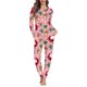 thumbnail image 2 of Pijama de manga larga con temática navideña para mujer, ropa de dormir cálida e informal para el hogar, jersey de otoño, ropa de dormir con estampado a pedido, 2 of 4