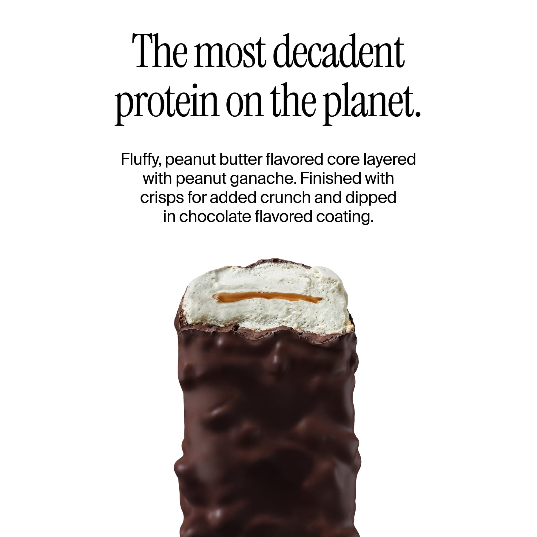 David Bronze High Protein Bars, Peanut Butter Chocolate Crunch, 20g Protein, 12 Count