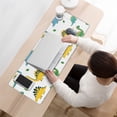 thumbnail image 3 of Long Mouse Pads for Desk,White Dinosaurs Plants Leaves Pattern Desk Mats on Top Of Desks, Desk Mouse Pad Extra Large with 3mm Non-Slip Base and Stitched Edge for Gaming,Office,Work,Home 31.5"x11.8", 3 of 6