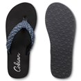 thumbnail image 4 of Sandalia Cobian Braided Bounce Flop para mujer, color índigo, 4 of 4