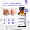 thumbnail image 3 of SAVILAND Toenail Fungus Treatment Extra Strength: 2X Extreme Nail Repair for Discolored and Damaged Nails Toenail Softener Yellow Toenail Foot Toe Thick Nail Fungus Treatments Solution,1 fl oz, 3 of 10