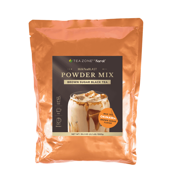 Tea Zone MilkTeaBLAST Okinawa Brown Sugar Powder (2.2 lbs)