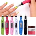 thumbnail image 4 of Seitruly Máquina de manicura eléctrica profesional 7 en 1, Kit de brocas de pedicura para uñas, herramientas de arte de lima de uñas, equipos de Cuidado de uñas Blanco Seitruly MJ12940-02B, 4 of 6
