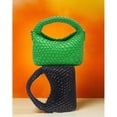 thumbnail image 2 of LHSHID Women Woven Tote Small Crossbody Bag, Weave Quilted Purse Square Shoulder Bag Woven Handbag with Detachable Strap, 2 of 7