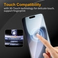 thumbnail image 3 of JP 3 Pack Screen Protector & 3 Pack Camera Lens Protector for iPhone 17, with 9H Hardness, Anti-Fingerprint, Scratch Resistant, Easy to Install & Case Friendly Design, 3 of 7