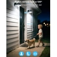 thumbnail image 3 of Motion Sensor Light Bulbs Outdoor 4 Packs 13W(100W Equivalent) Security LED Bulb, Indoor E26, A19, 5000K Daylight Dusk to Dawn Bulb for Garage Front Door Porch Stairs Hallway, 3 of 5