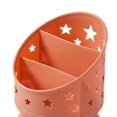 thumbnail image 2 of Soporte para lápiz de escritorio Yuyangstore cubo para brochas de maquillaje multiusos Naranja, 2 of 3