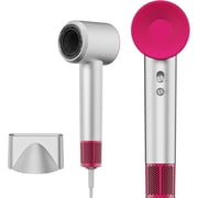 Hair Dryer with 110000 RPM BLDC Motor, Negative Ion Technology, 8 Heat and Speed Modes, Low Noise, Lightweight, Silver