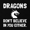 thumbnail image 3 of CafePress - Dragons Dont Believe Zip Hoodie - Zip Hoodie, Classic Hooded Sweatshirt with Metal Zipper, 3 of 4