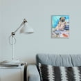 thumbnail image 4 of Stupell Industries Chubby Pug Dog with Pizza Boxes Pet Portrait Grey Framed, 11 x 14, Design by George Dyachenko, 4 of 5