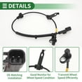 thumbnail image 4 of Unique Bargains ABS Wheel Speed Sensor ABS Sensor Anti-lock Braking System Sensor No.DG9C2C190DD for Lincoln MKZ 2014-2015 Rear Left Rear Right, 4 of 7