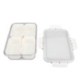 thumbnail image 1 of CAJA DE SERVICIO DIVIDIDA, Bloqueo de Snap de la Bandeja Dividido Fácil de Limpiar Portátil para Especias, 1 of 7