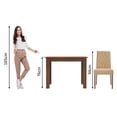 thumbnail image 4 of Juego de Comedor Mesa Tapa Madera 2 Sillas Lídia Madesa - Marrón/Imperial, 4 of 9