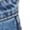 Blue, variant on Women'S Ruffle Tiered Denim Mini Skirt Raw Trim A Line Short Jean Skirts Blue S