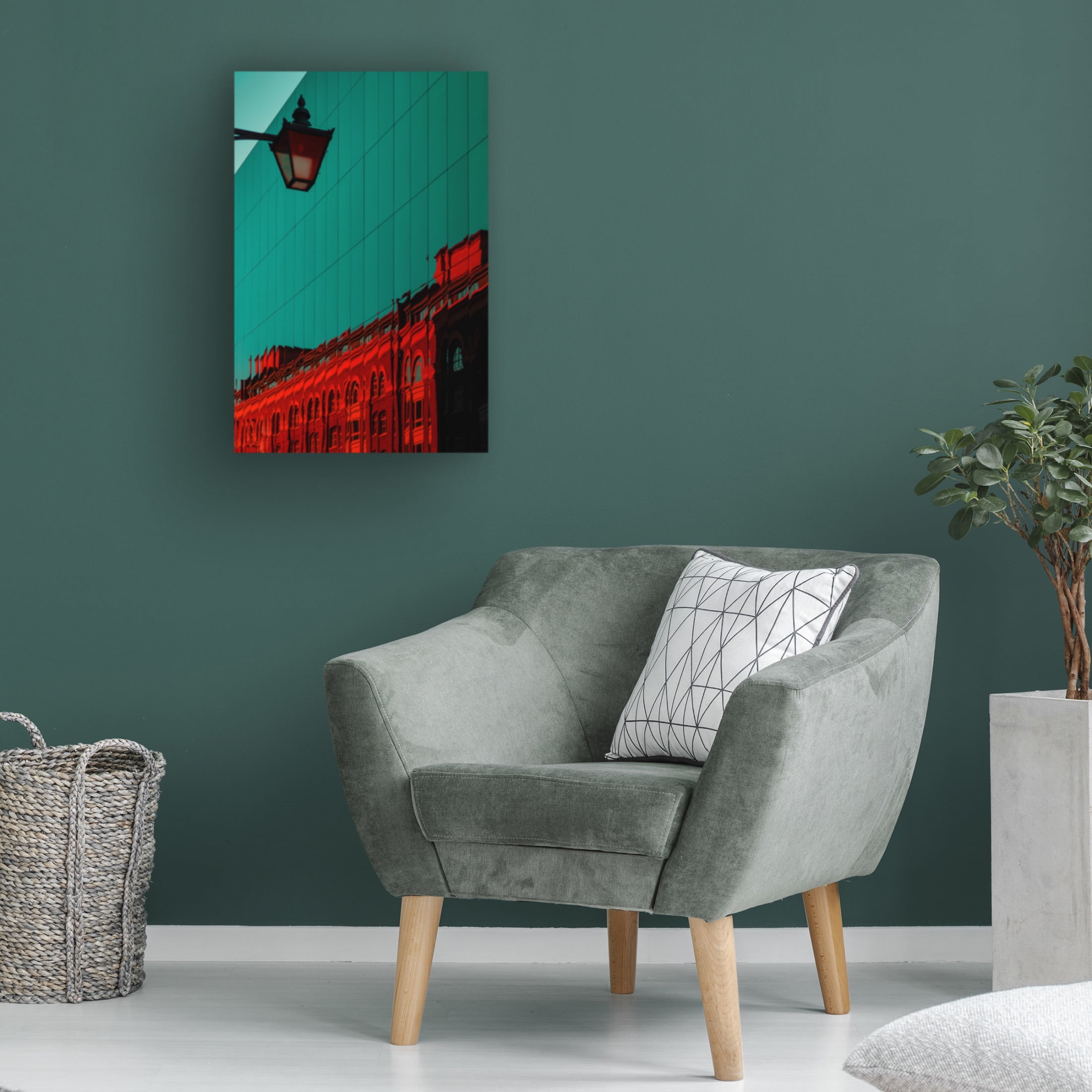 Canvas Wall Art - Chris Hamilton 'A Light At The Window ' Wall Art for Living Room, Bedroom, or Office Décor by Trademark Fine Art - 22 x 32 Inches