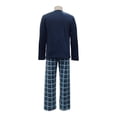 thumbnail image 3 of Pijama George Talla M con Pantalón Marino y Cuadros, 3 of 4