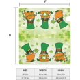 thumbnail image 6 of Green Hat Clover St Patrick''s Day Mailbox Magnetic Post Mailbox Cover Garden Decor Outdoor Large 25.5" X 21", 6 of 6