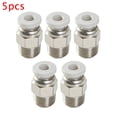thumbnail image 1 of Lefu For Creality 3D PC4-M10 Male Pneumatic Tube Fitting Connector For CR-10/Ender-3, 1 of 8
