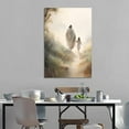 thumbnail image 3 of Jesus With Children Follow Me Print Photo Art Painting Canvas Poster Home Decorative Bedroom Modern Decor Posters Gifts 24x36inch(60x90cm), 3 of 6