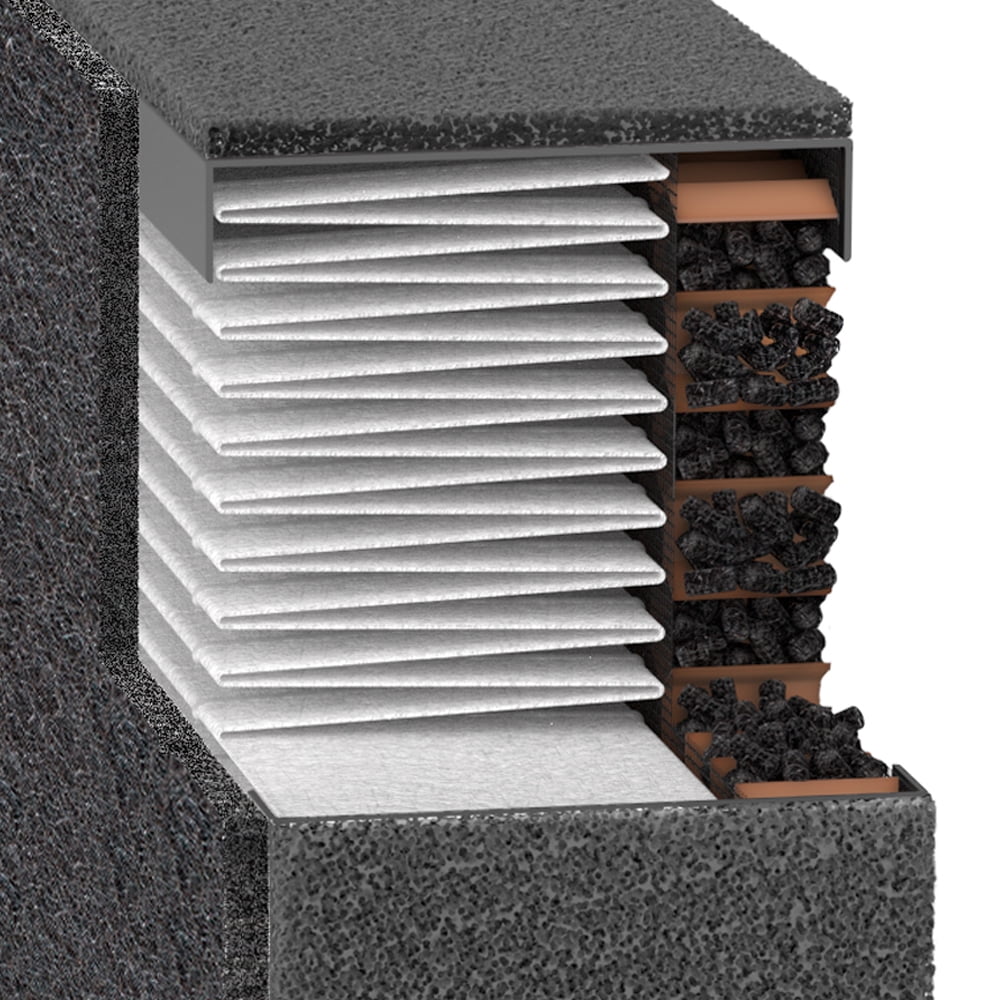 BreatheSmart FLEX with VOC/Smoke filter - Stylish, Powerful Air Purification for Medium to Large Spaces (Stainless )