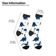 thumbnail image 2 of Honeii Cute Cartoon Dinosaurs Print Children's Colorful Socks,Unisex Kids and Toddlers' Cushioned Sock,Kids Athletic Crew Socks,for Everyday Wear and Sports, 2 of 5